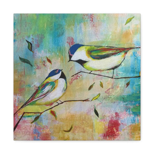 Birds at Peace Canvas Printify