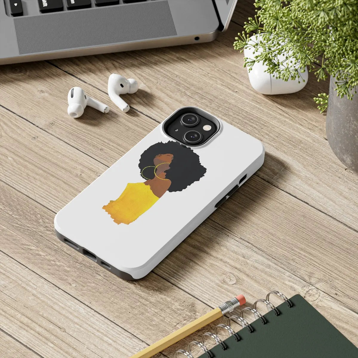 Soul Afro Woman iPhone Case Printify