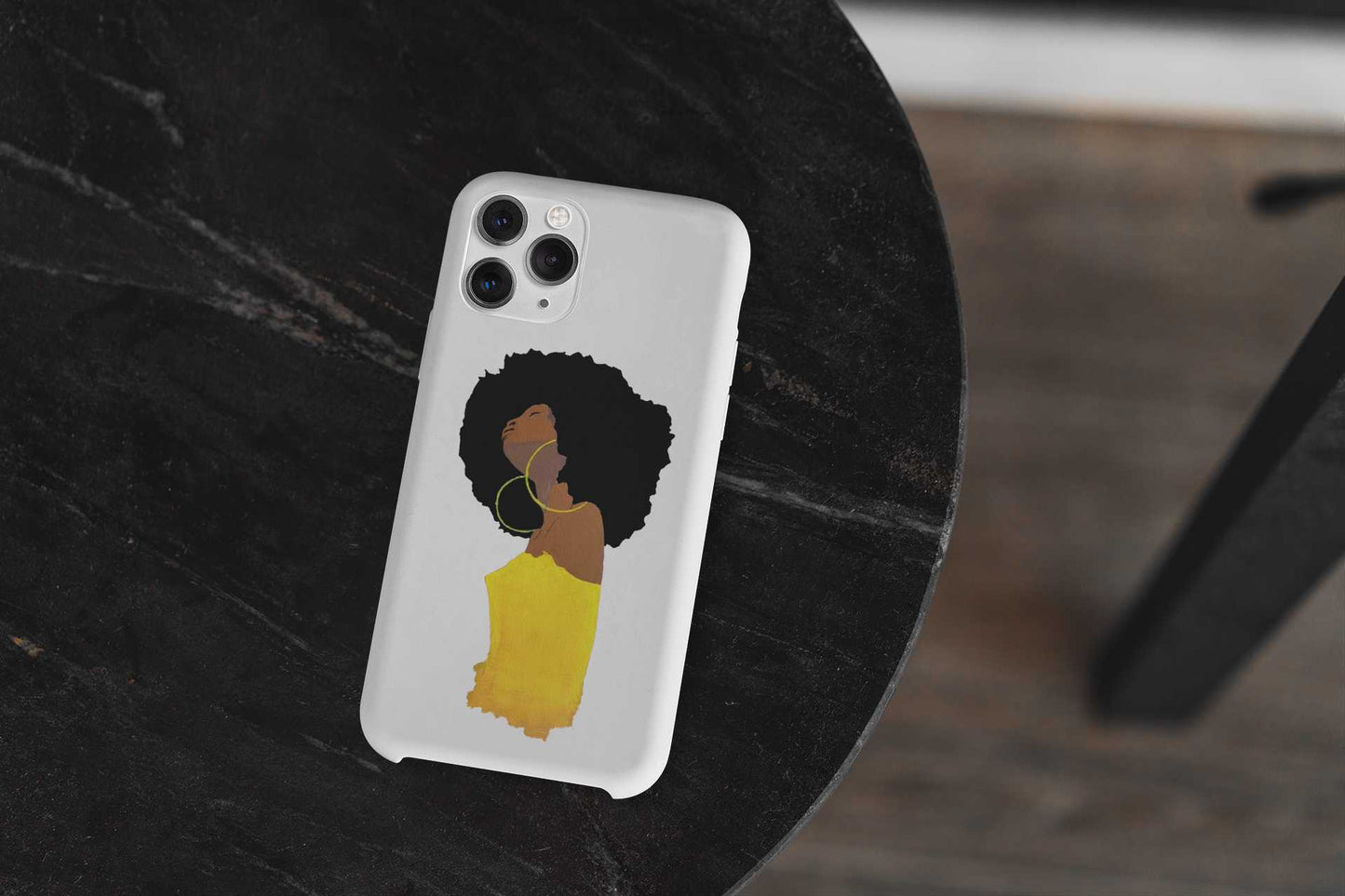 Soul Afro Woman iPhone Case Printify