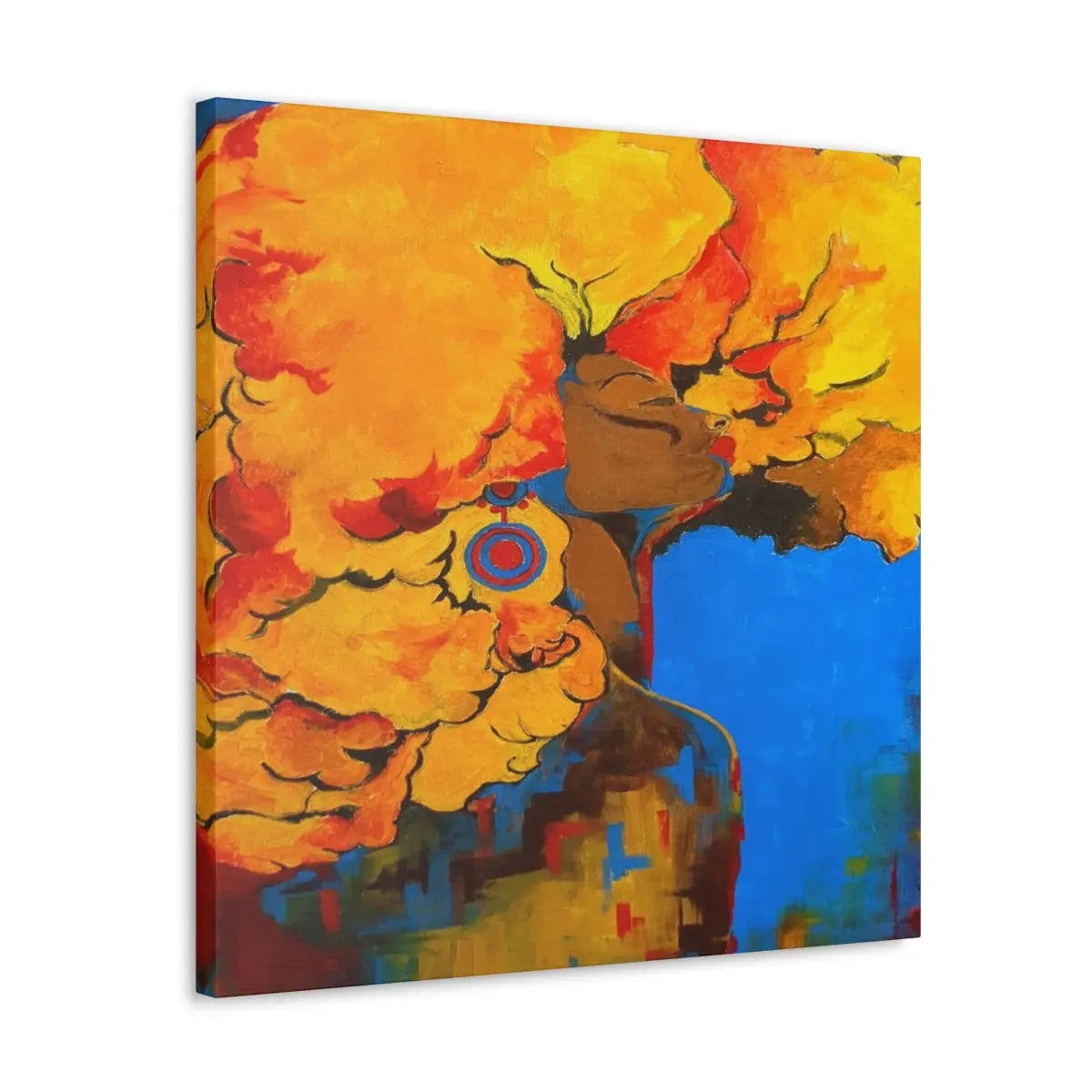 Woman Of The World Canvas Printify